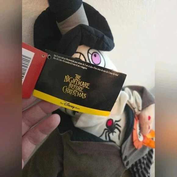 The Disney Store Tim Burton Nightmare Before Christmas Plush 2 Face Mayor Stuffe - Picture 5 of 7